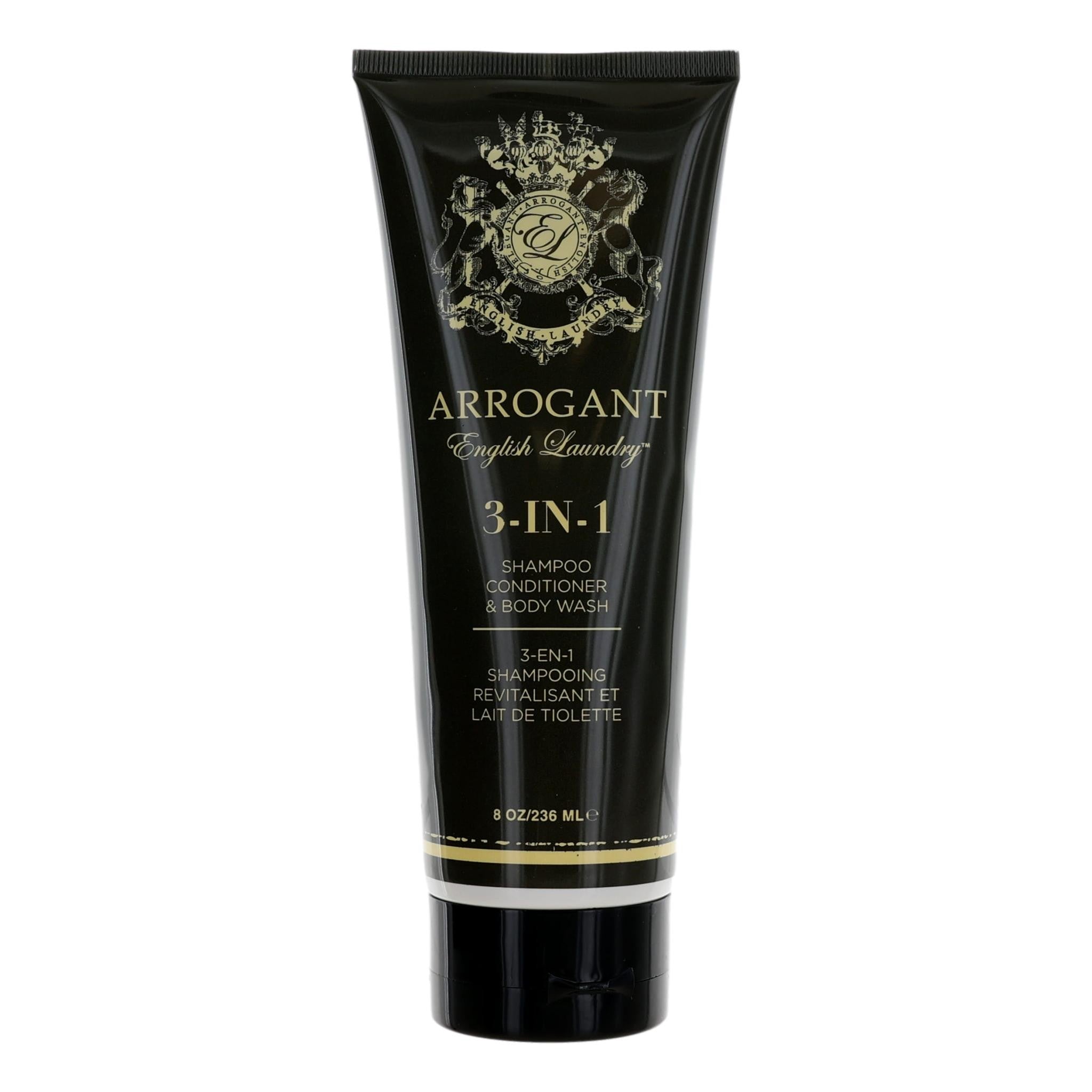 Photo of Arrogant by English Laundry, 8oz 3 in 1 Shampoo/Conditioner, Body Wash men